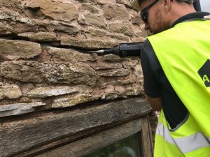 Structural Repairs, Stone Wall