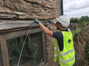 Structural Repairs, Stone Wall